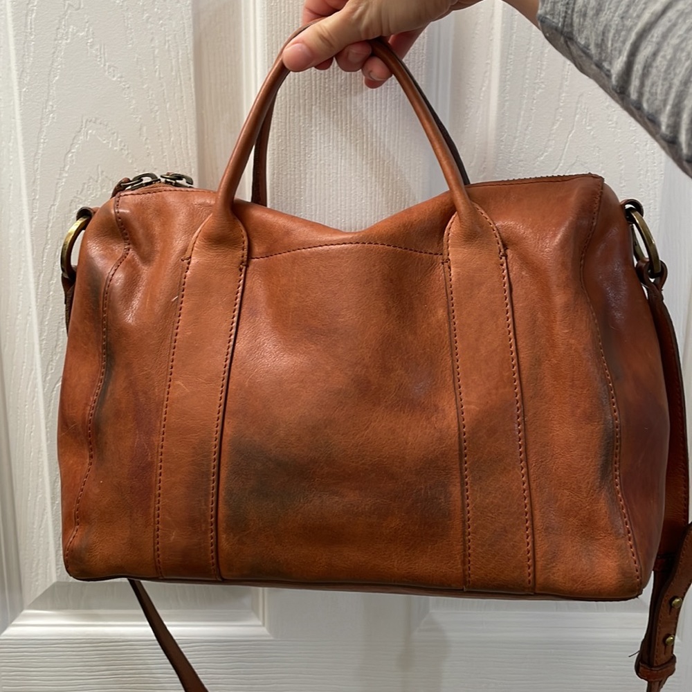Madewell leather crossbody bag - Picture 2 of 9